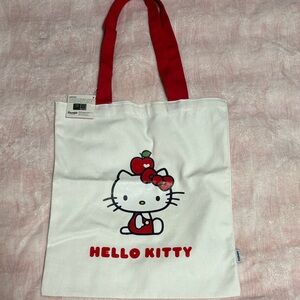 Sanrio Hello Kitty White and Red Tote Bag